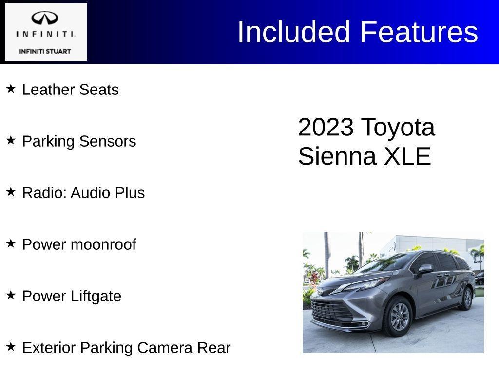 used 2023 Toyota Sienna car, priced at $34,640