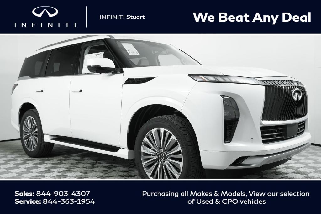 new 2025 INFINITI QX80 car, priced at $95,100