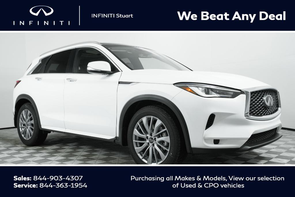 new 2025 INFINITI QX50 car, priced at $47,870