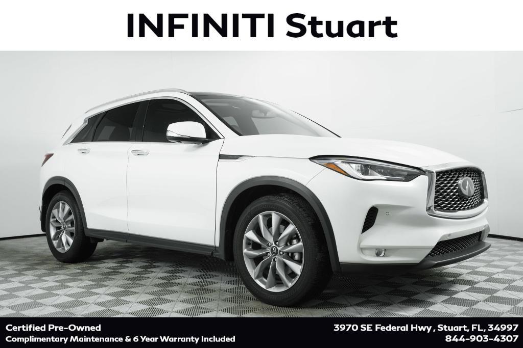 used 2022 INFINITI QX50 car, priced at $31,605