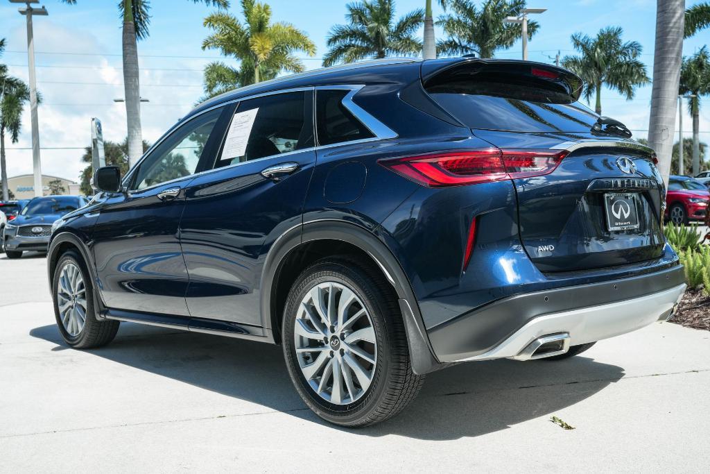 used 2025 INFINITI QX50 car, priced at $42,939