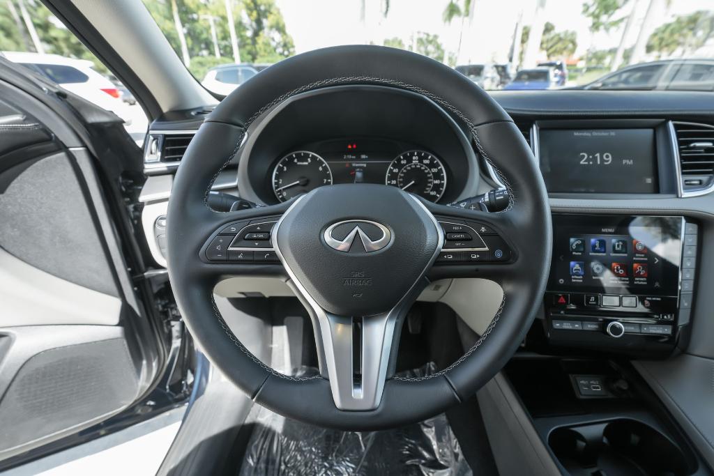 used 2025 INFINITI QX50 car, priced at $42,939