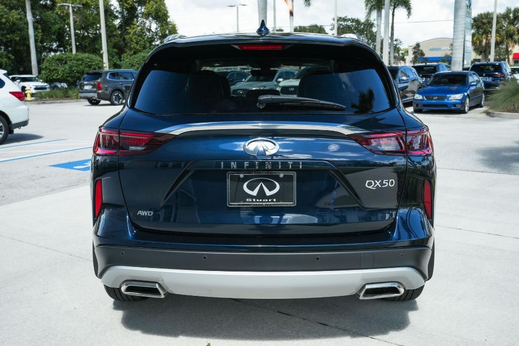 used 2025 INFINITI QX50 car, priced at $42,939