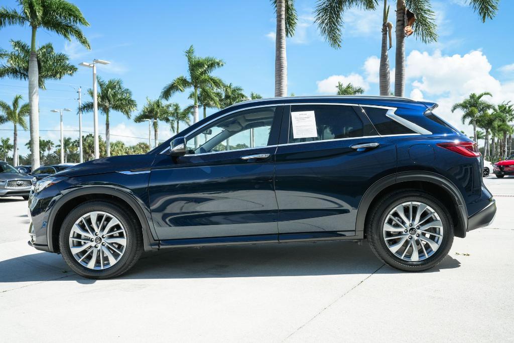 used 2025 INFINITI QX50 car, priced at $42,939