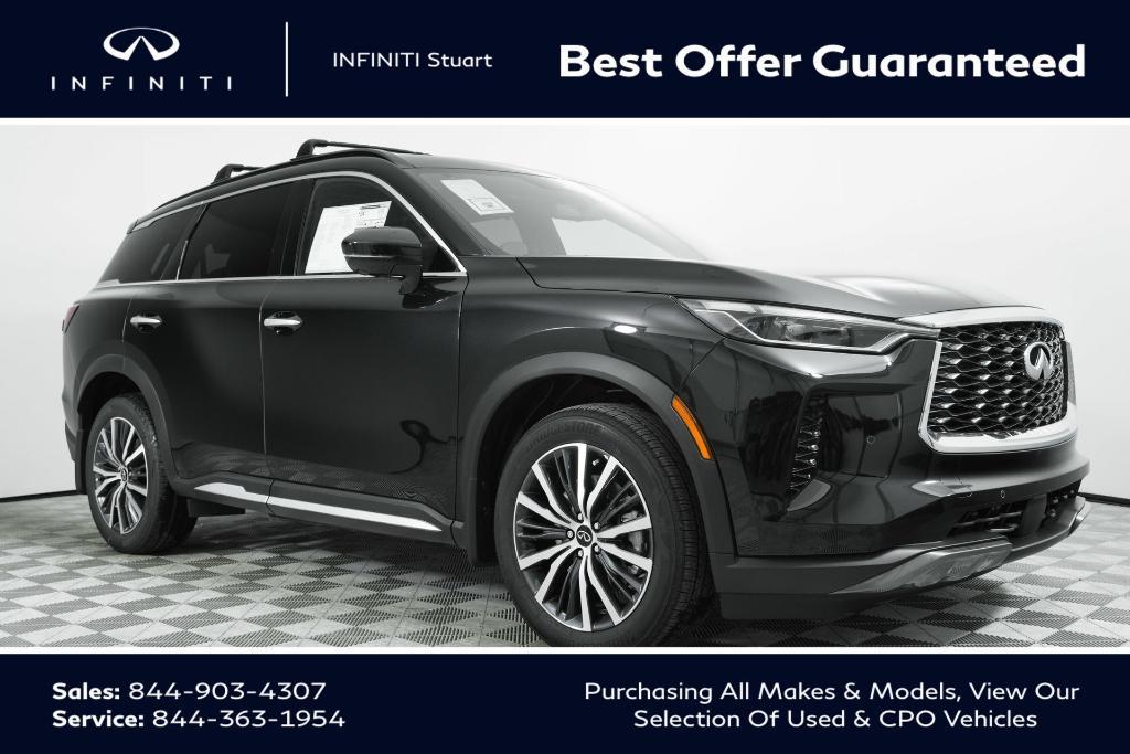 new 2025 INFINITI QX60 car, priced at $59,377