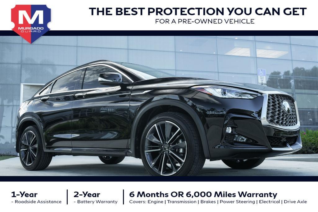 used 2025 INFINITI QX55 car, priced at $37,968