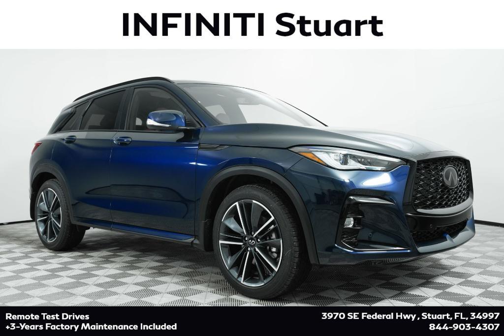 new 2025 INFINITI QX50 car, priced at $50,360