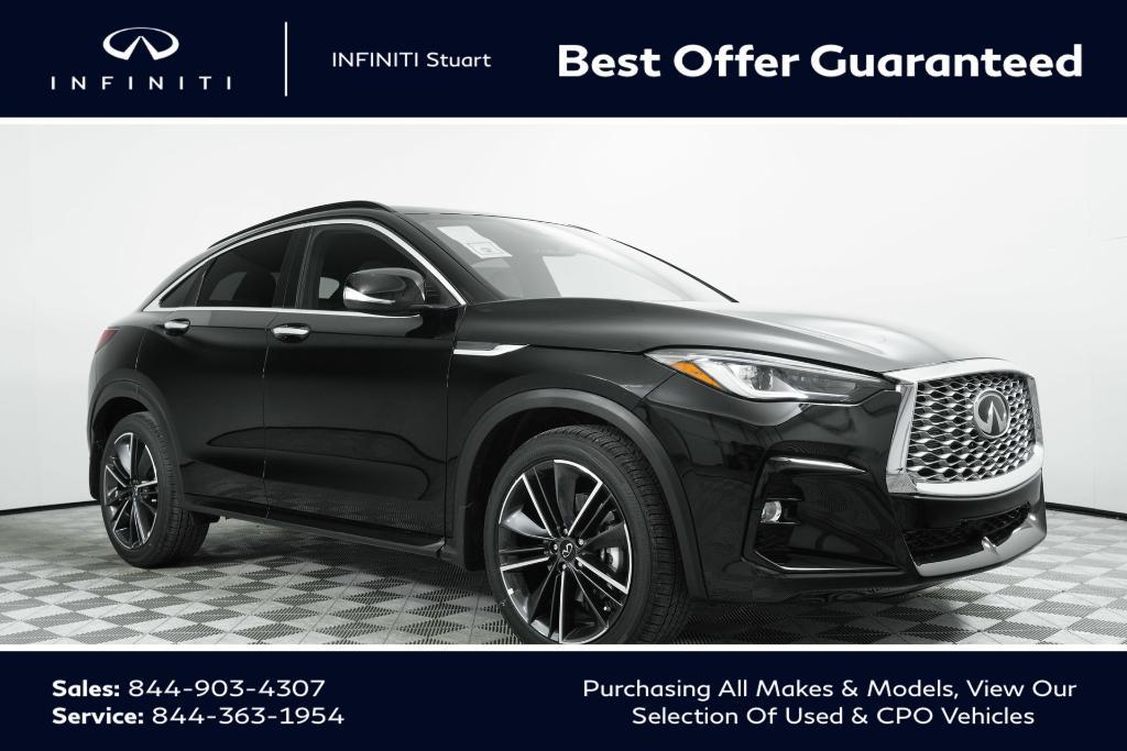 new 2025 INFINITI QX55 car, priced at $44,960
