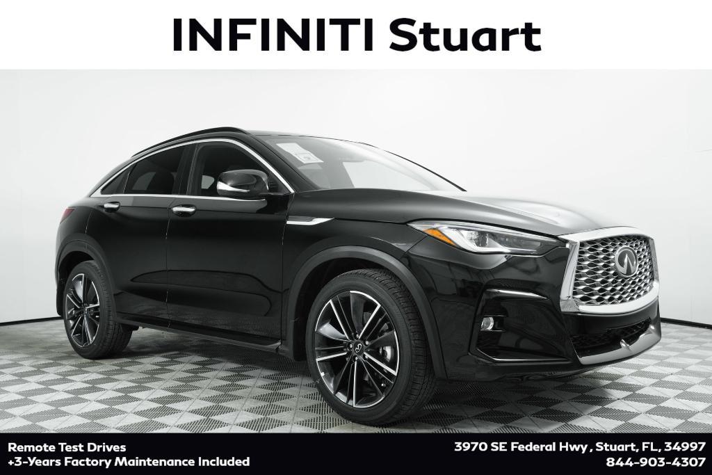 new 2025 INFINITI QX55 car, priced at $51,585