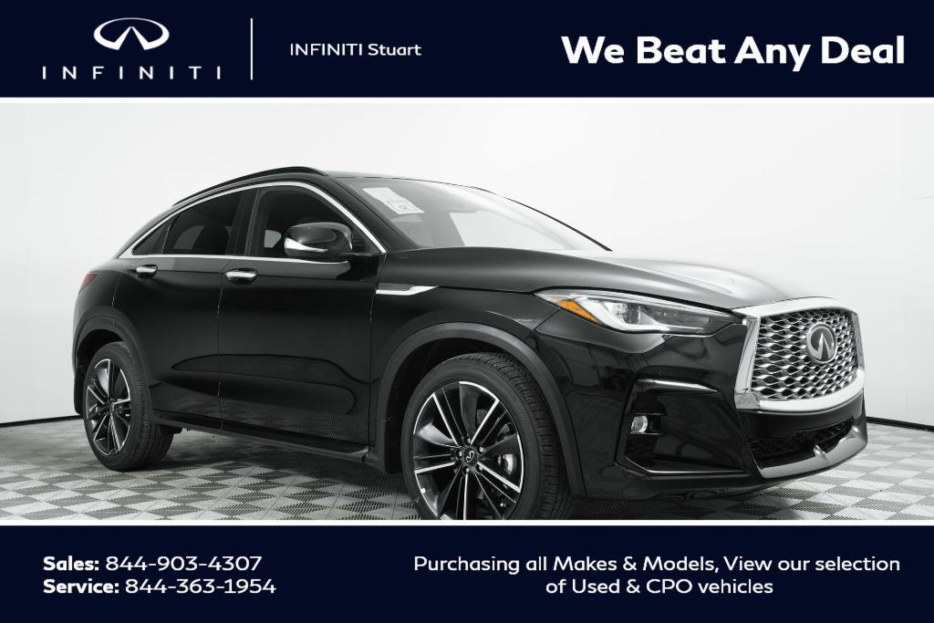 new 2025 INFINITI QX55 car, priced at $51,585