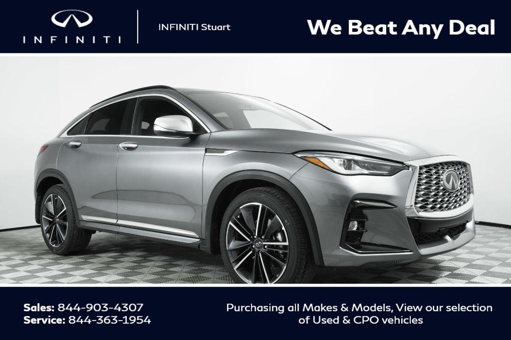 new 2025 INFINITI QX55 car, priced at $52,375