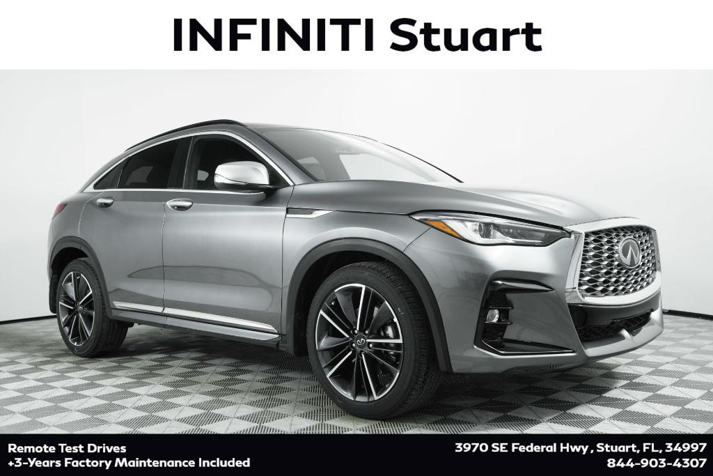 new 2025 INFINITI QX55 car, priced at $52,375