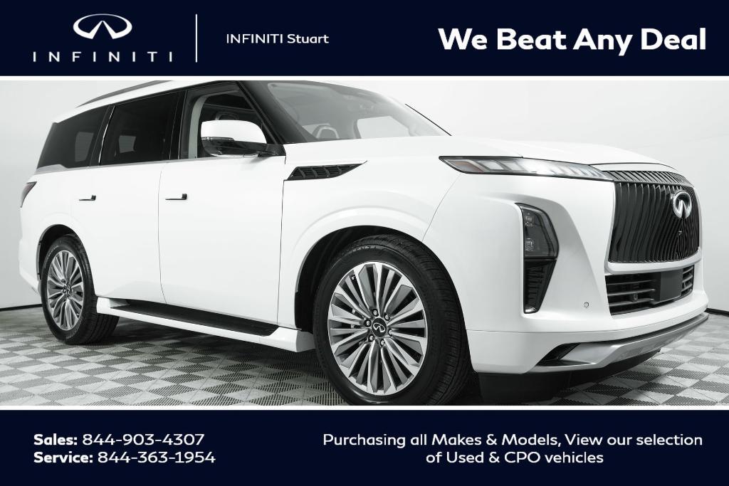 new 2025 INFINITI QX80 car, priced at $105,045