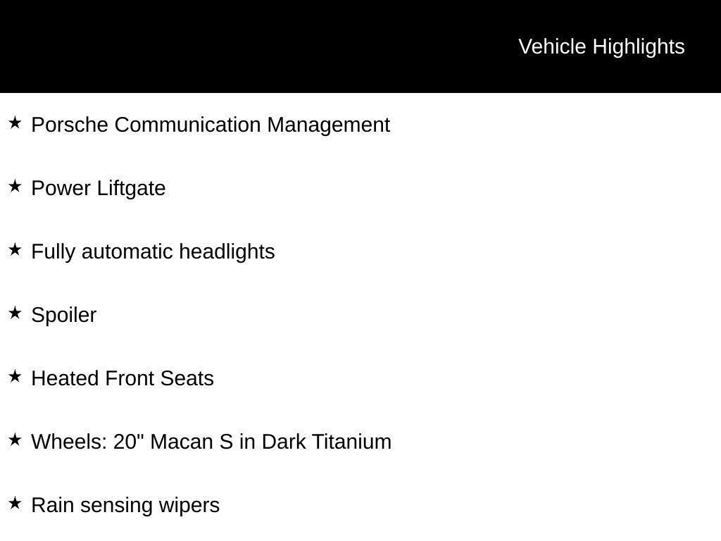 used 2024 Porsche Macan car, priced at $66,965