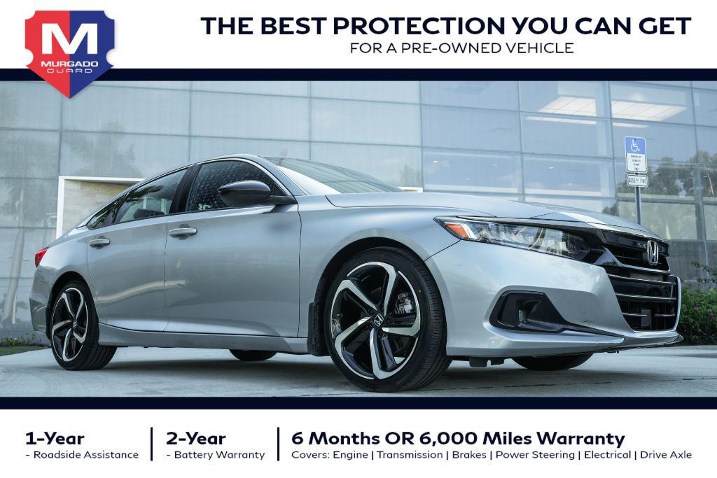 used 2021 Honda Accord car, priced at $19,334