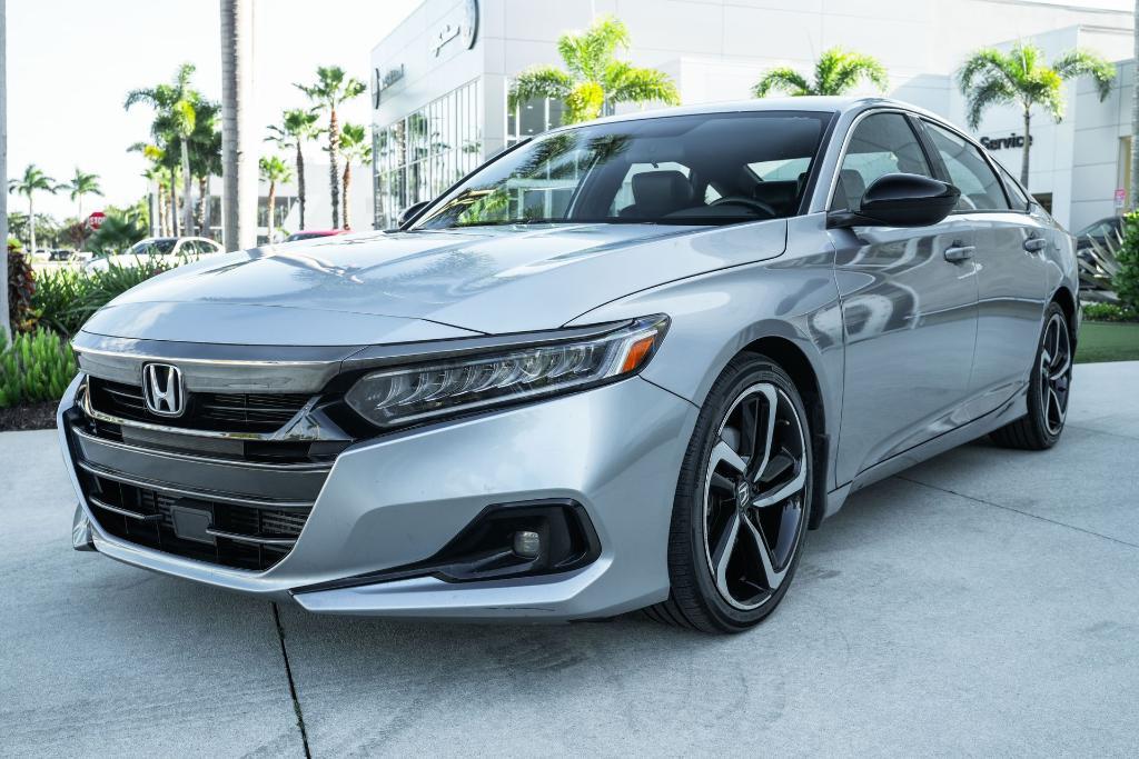 used 2021 Honda Accord car, priced at $18,822