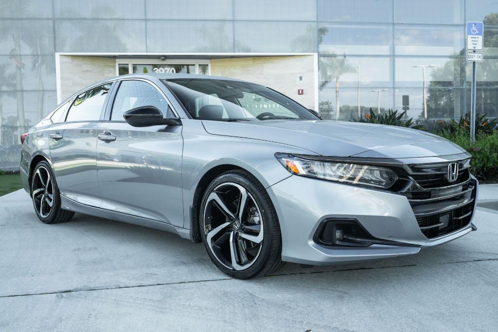 used 2021 Honda Accord car, priced at $18,822