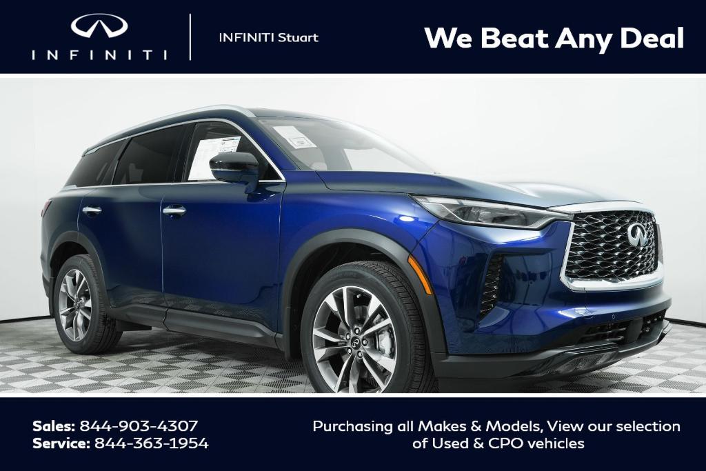 new 2025 INFINITI QX60 car, priced at $60,080