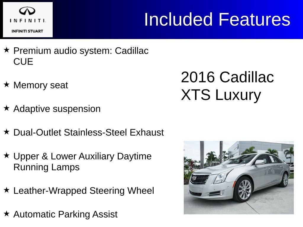 used 2016 Cadillac XTS car, priced at $13,995