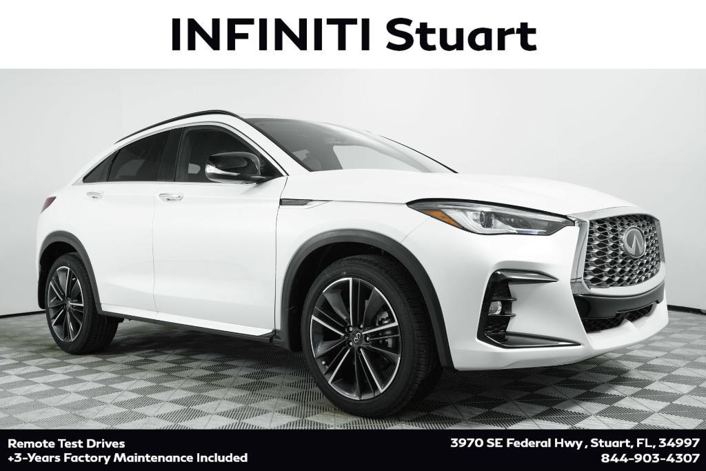 new 2025 INFINITI QX55 car, priced at $49,985