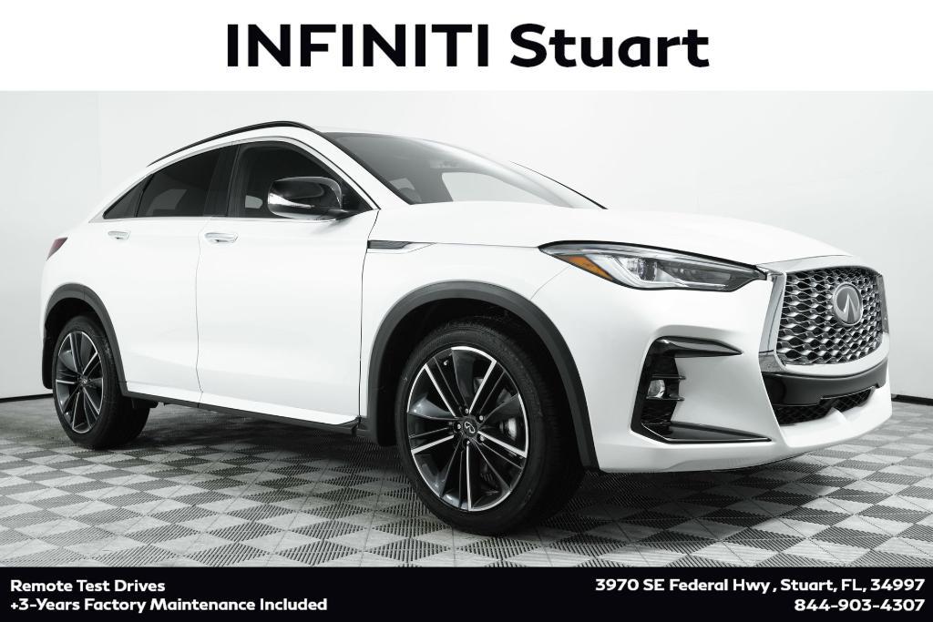 new 2025 INFINITI QX55 car, priced at $49,985