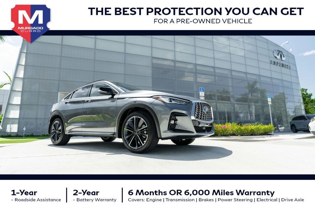 used 2025 INFINITI QX55 car, priced at $38,100