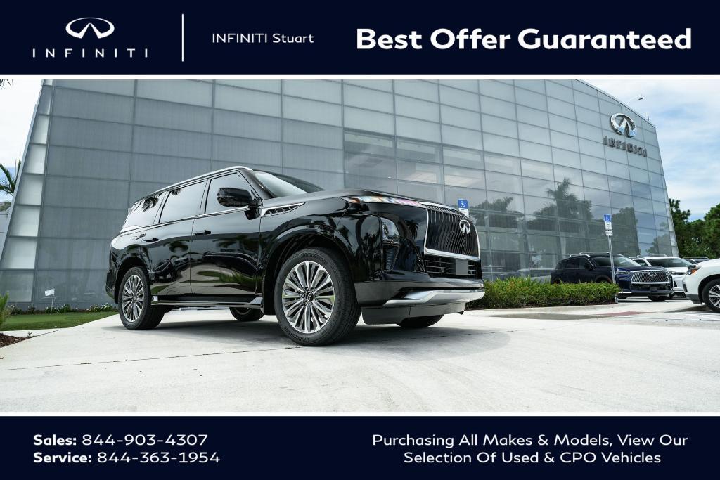 new 2025 INFINITI QX80 car, priced at $84,682