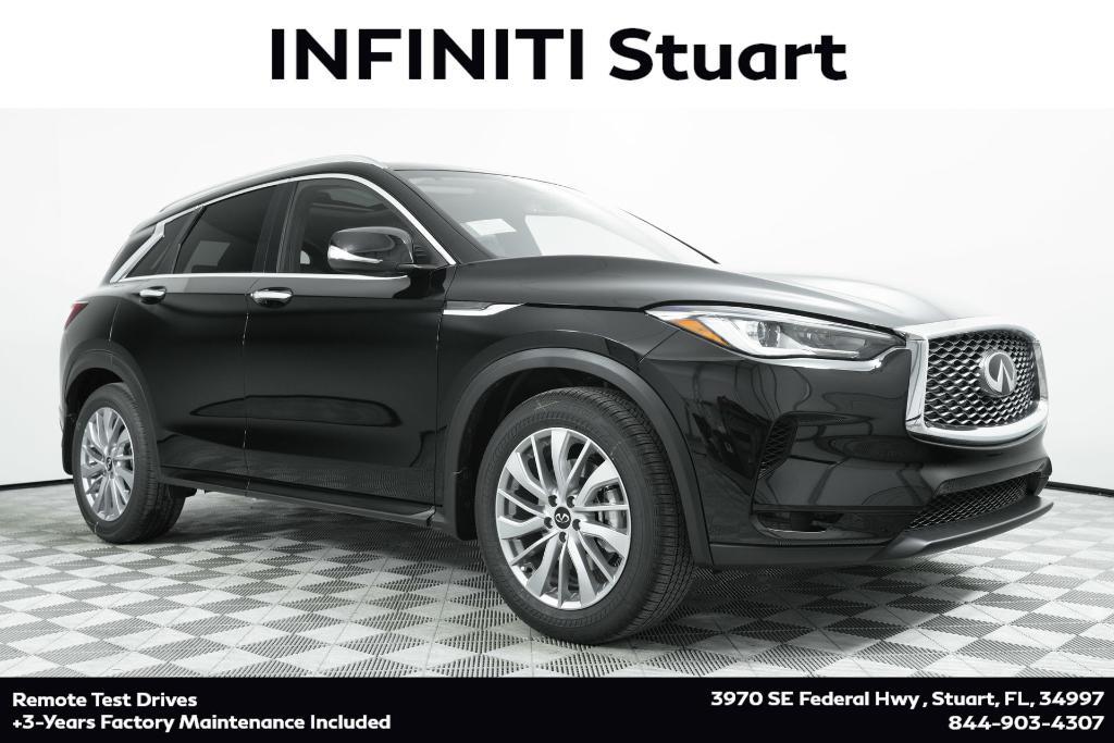 new 2025 INFINITI QX50 car, priced at $47,870