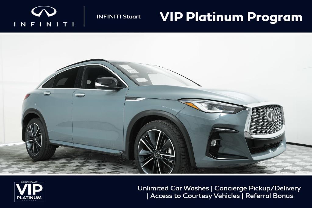 new 2025 INFINITI QX55 car, priced at $43,738