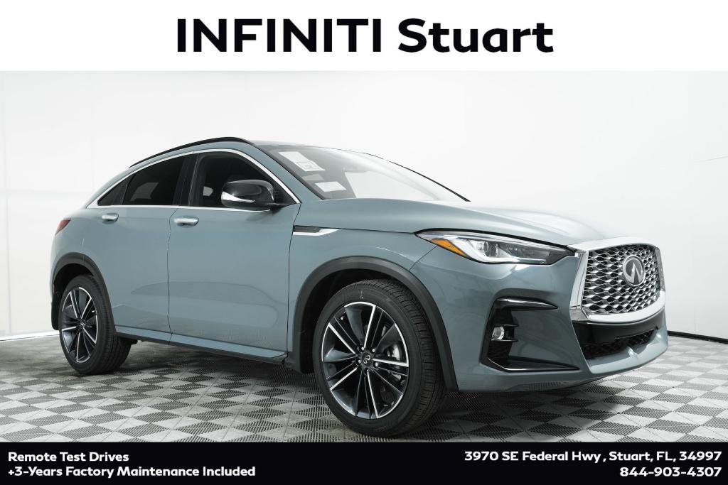 new 2025 INFINITI QX55 car, priced at $52,945