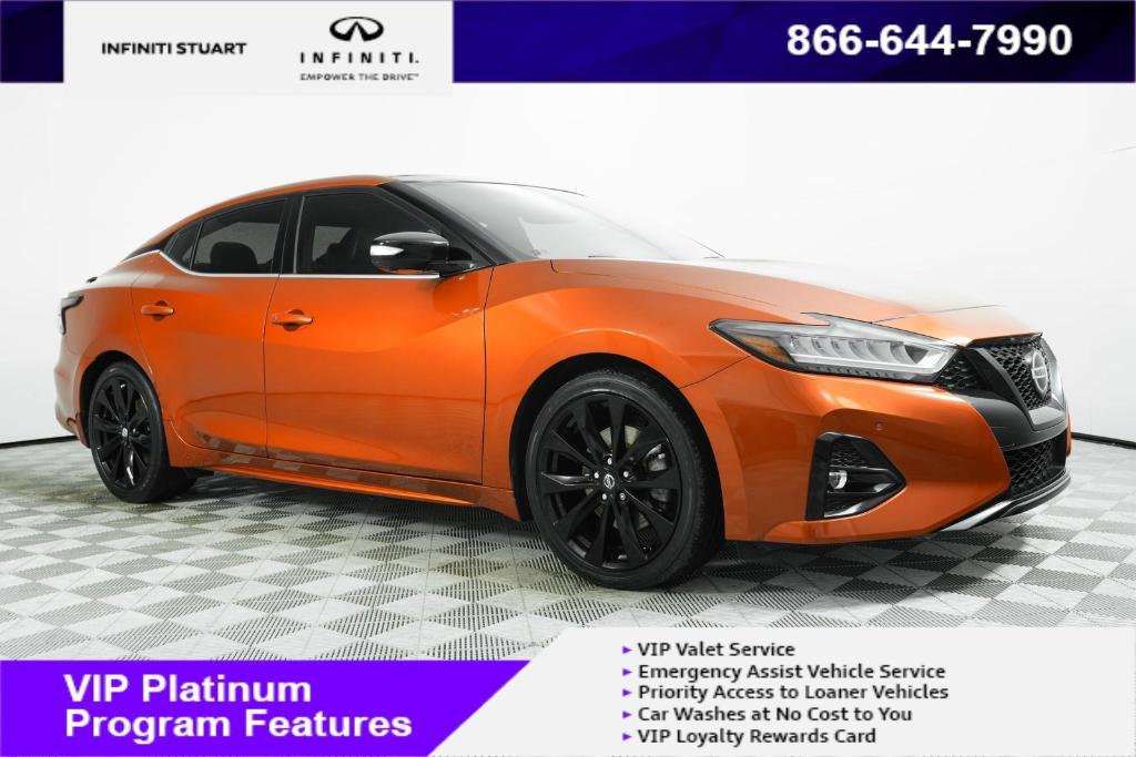 used 2021 Nissan Maxima car, priced at $26,505