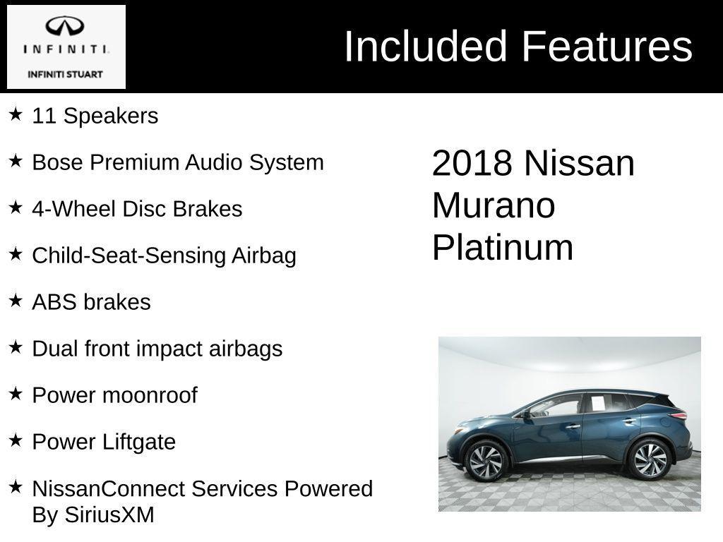 used 2018 Nissan Murano car, priced at $16,000