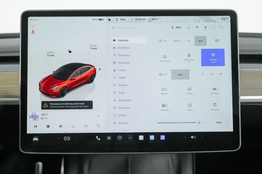 used 2023 Tesla Model 3 car, priced at $29,600