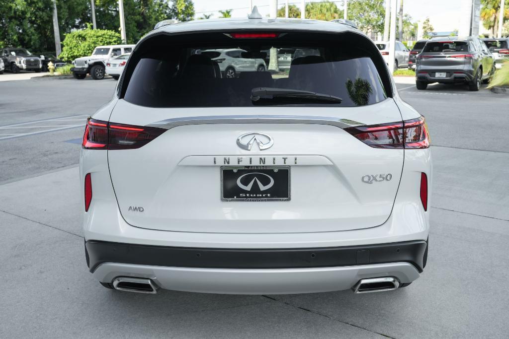 used 2025 INFINITI QX50 car, priced at $37,729