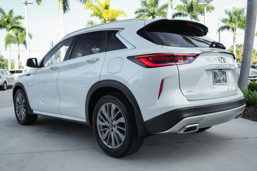 used 2025 INFINITI QX50 car, priced at $37,729