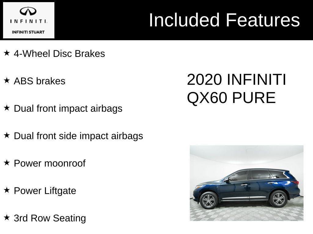 used 2020 INFINITI QX60 car, priced at $24,000