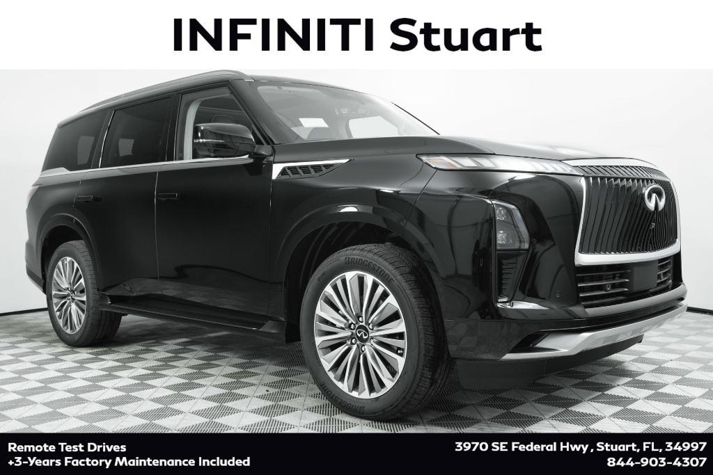 new 2025 INFINITI QX80 car, priced at $91,100