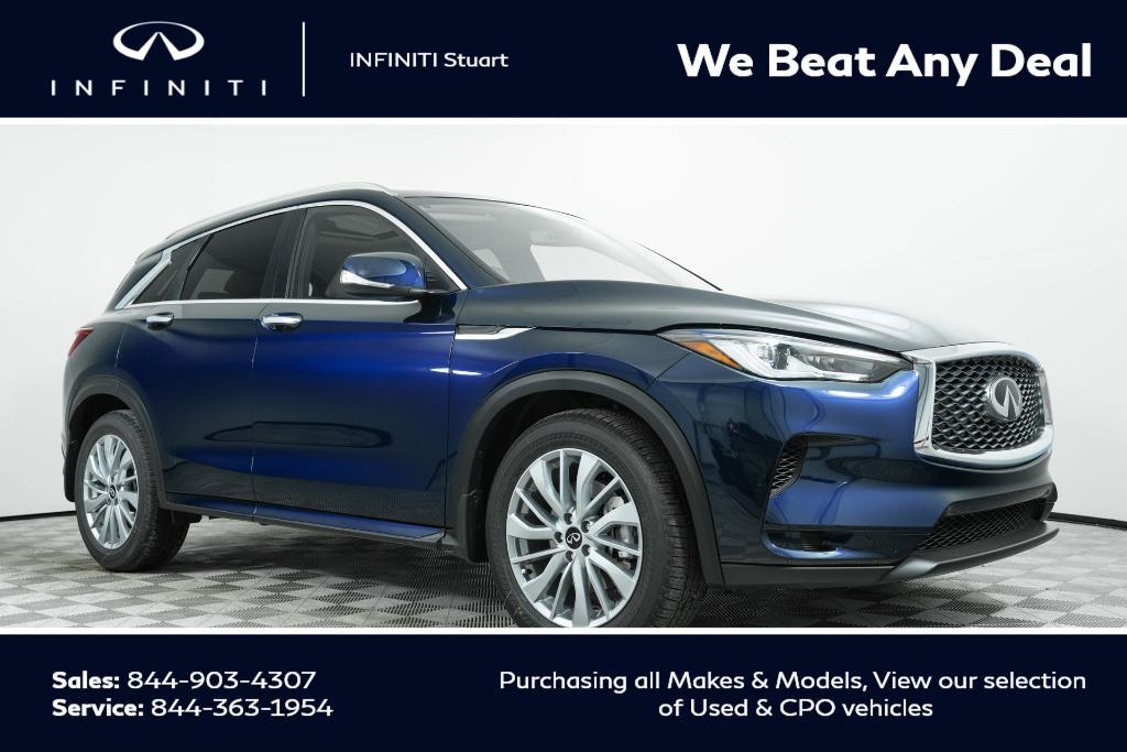 new 2025 INFINITI QX50 car, priced at $47,960