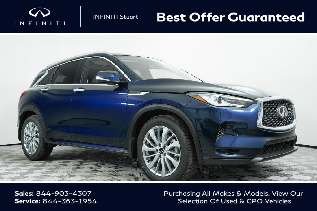 new 2025 INFINITI QX50 car, priced at $41,552