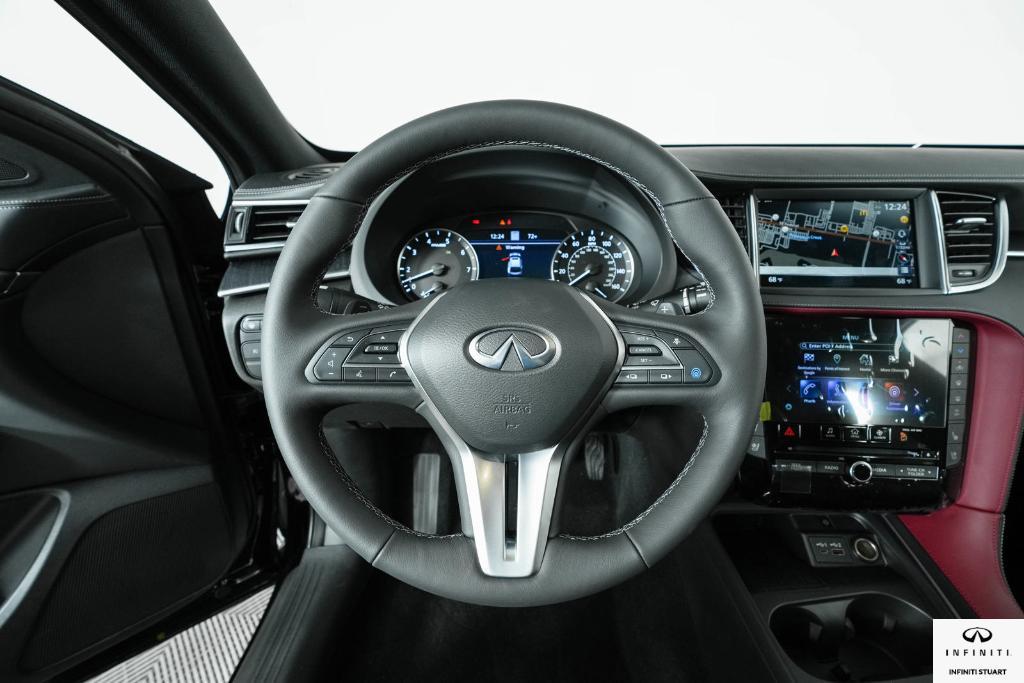 new 2024 INFINITI QX55 car, priced at $58,056