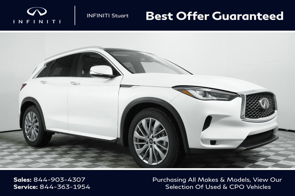 new 2025 INFINITI QX50 car, priced at $43,244