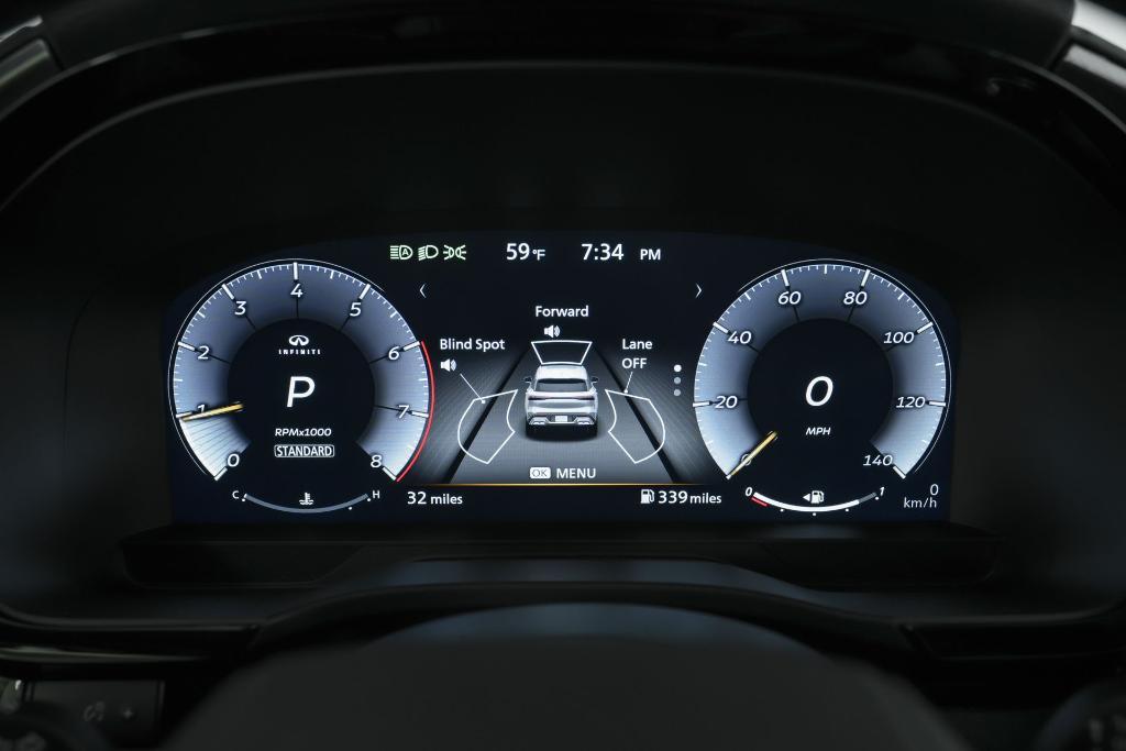 used 2025 INFINITI QX60 car, priced at $49,754