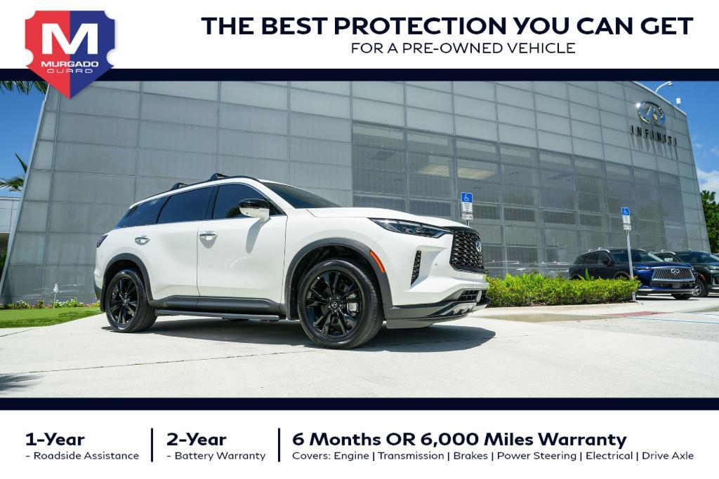 used 2025 INFINITI QX60 car, priced at $49,754