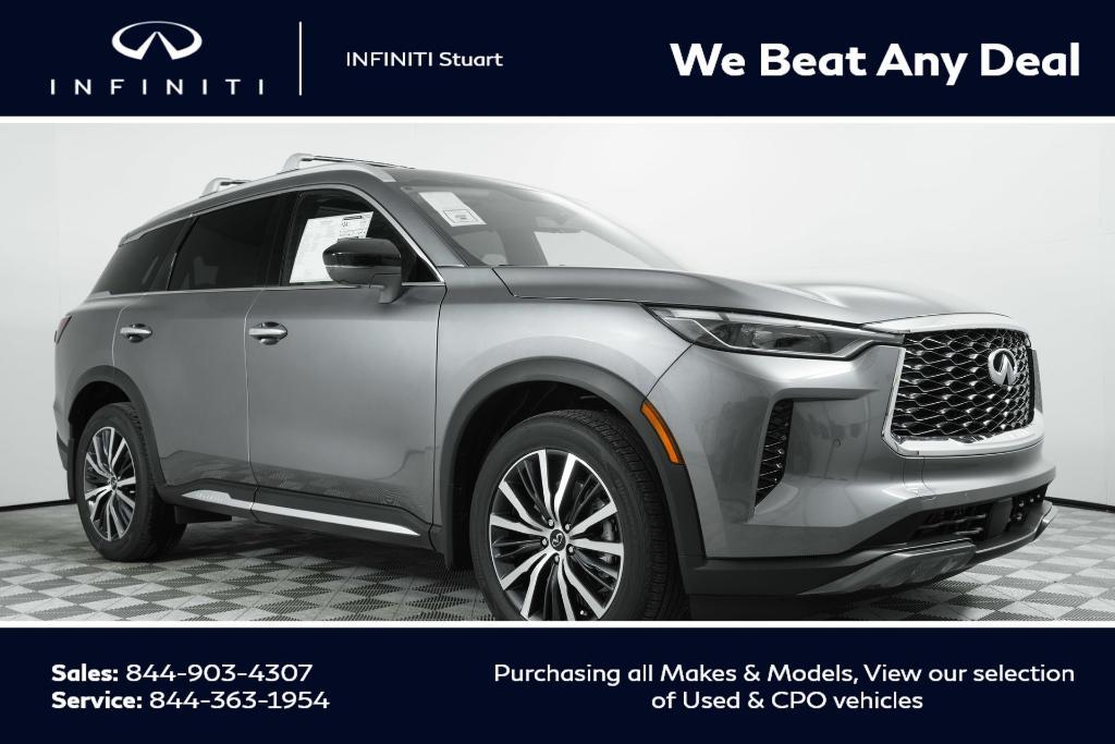 new 2025 INFINITI QX60 car, priced at $64,215