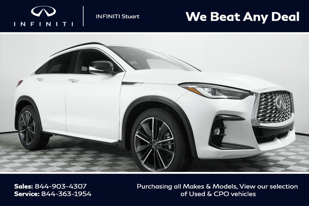 new 2025 INFINITI QX55 car, priced at $52,485