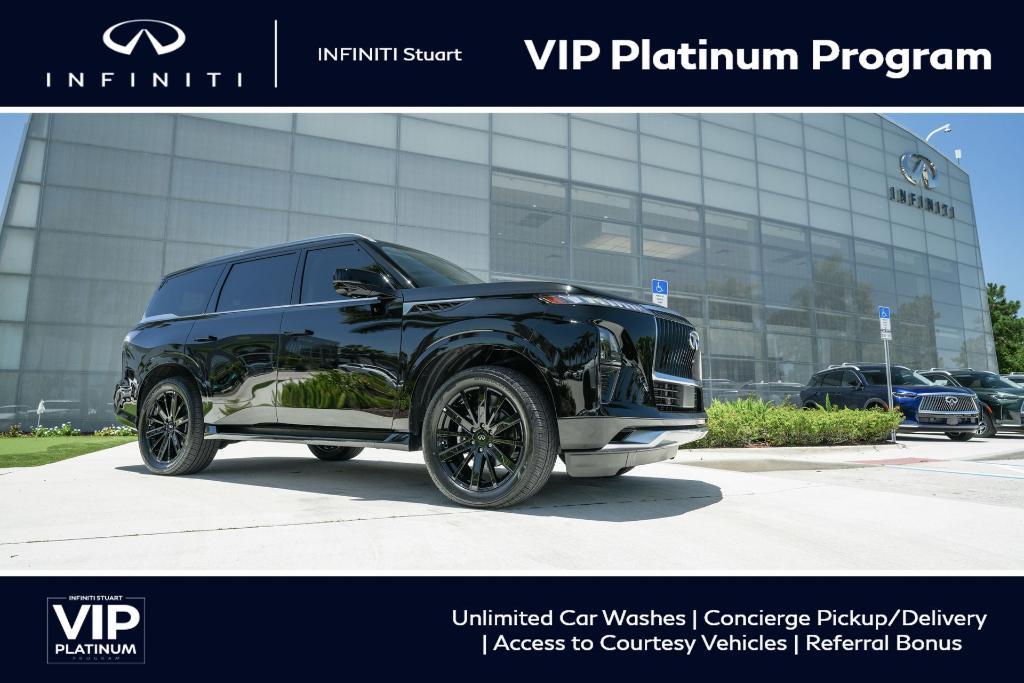 used 2025 INFINITI QX80 car, priced at $76,726