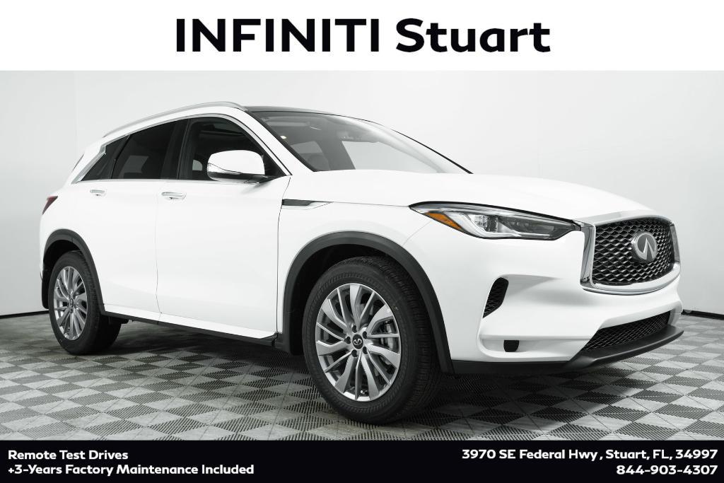 new 2025 INFINITI QX50 car, priced at $46,151