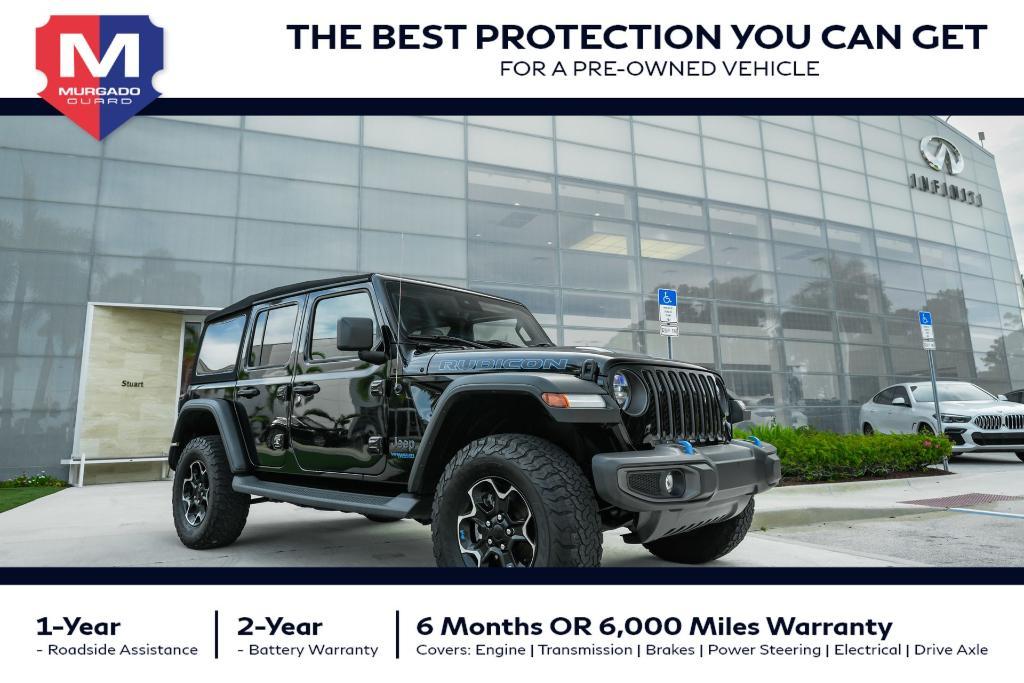 used 2022 Jeep Wrangler Unlimited 4xe car, priced at $34,350