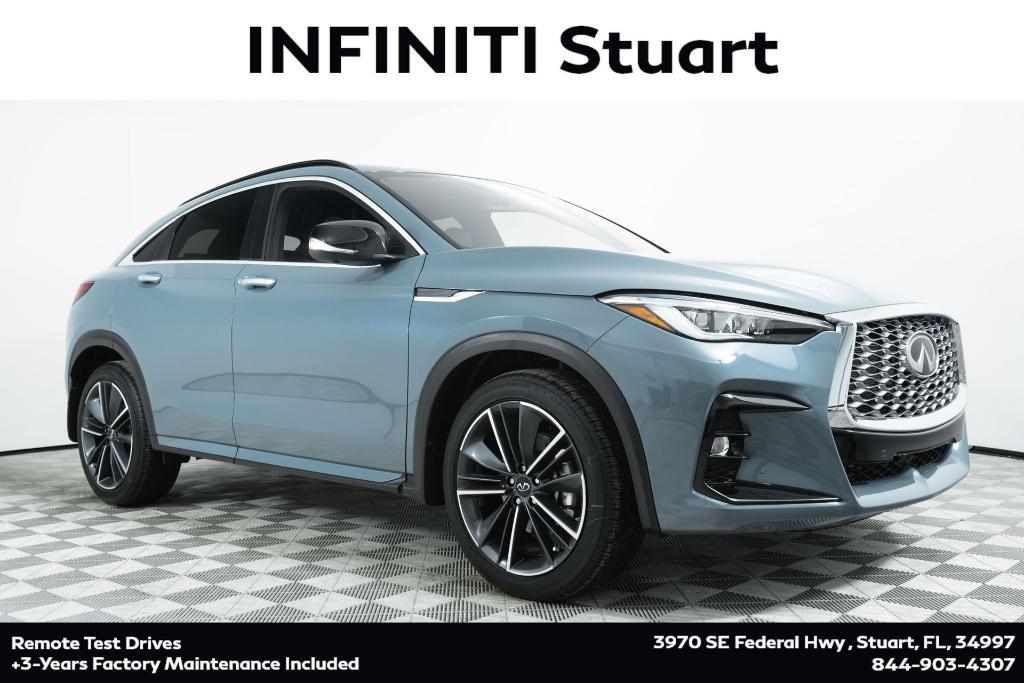 new 2025 INFINITI QX55 car, priced at $57,375