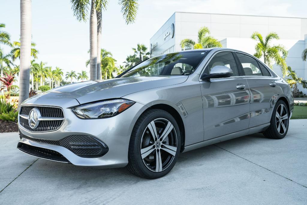 used 2022 Mercedes-Benz C-Class car, priced at $33,547